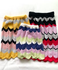 ZIGZAG skirt pattern《 3size ［90.100.110cm］ 》