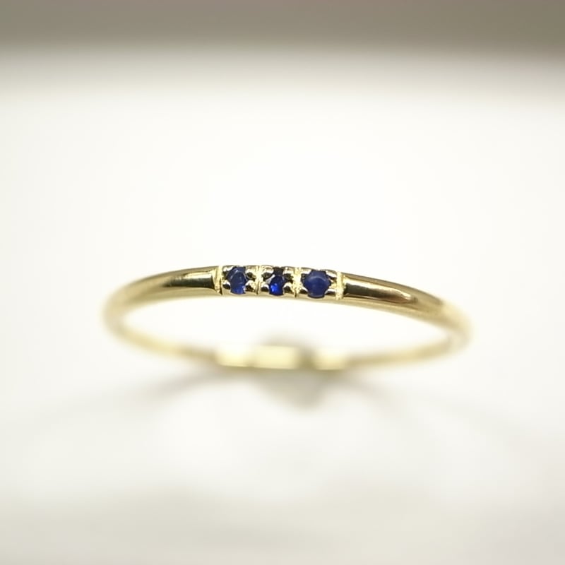 スリーストーンリング K18 | Re_Twelve In Stock Store スリーストーンリング K18 | Re_Twelve In Stock Store