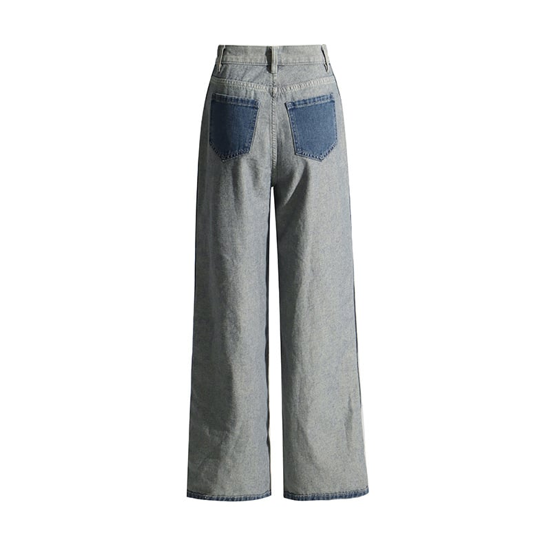 Stitch Remake Design Denim Pants/ステッチ リメイク デザイン