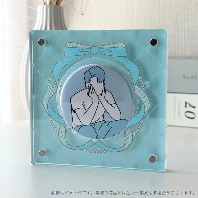 缶バッジのおうち（推し色SET：ブルー） | deemarche