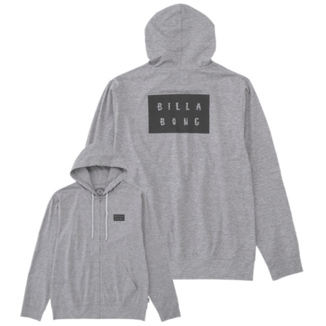 BILLABONG【ビラボン】 SURF FLEX ZIP LSラッシュパーカー 水陸両用　GRH 　Lサイズ