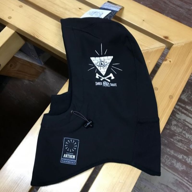 ANTHEM（アンセム）BONDED NECK HOOD Cross Tool Black |