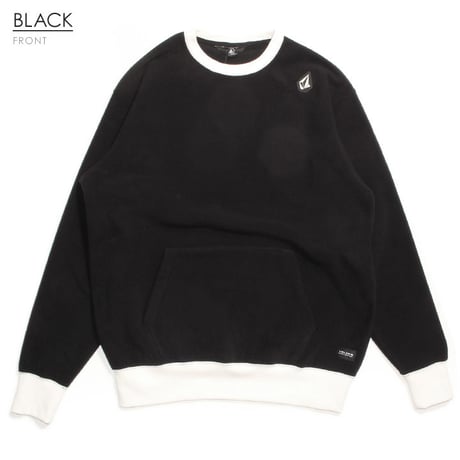 VOLCOM【ボルコム】 JP P200 CREW　BLACK(ブラック）