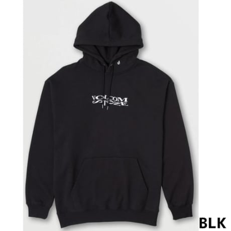 VOLCOM【ボルコム】 SKATE VITALS PULLOVER HOODIE　BLACK(ブラック）　Mサイズ