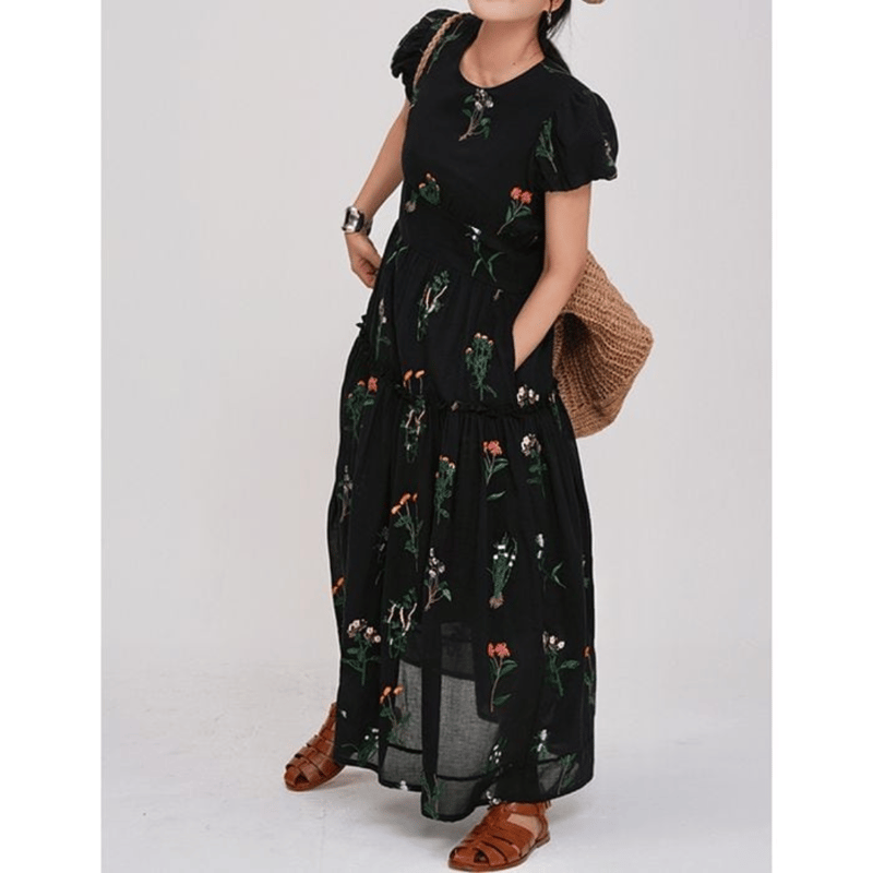 flower embroidery op ch640 | Chéri