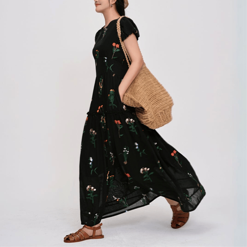 flower embroidery op ch640 | Chéri