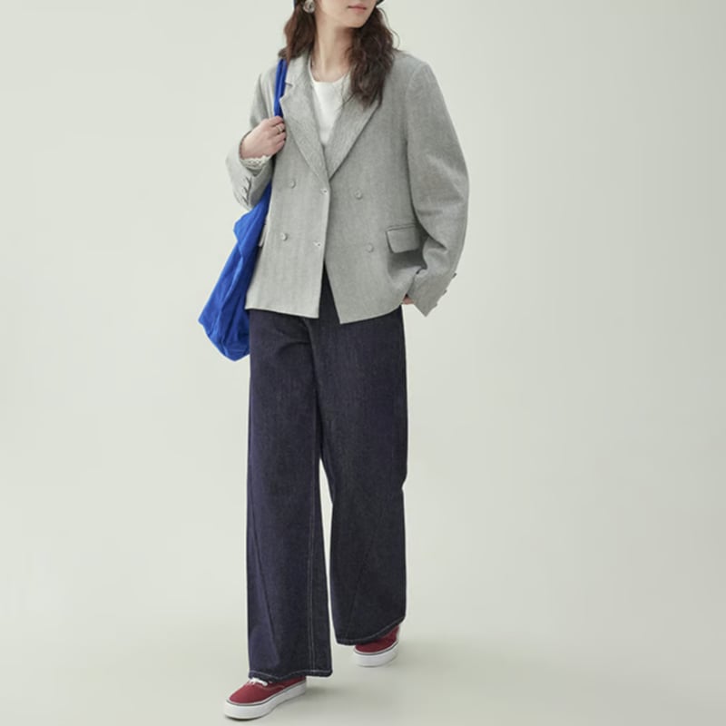 herringbone double jacket ch613 | Chéri