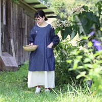【割烹着】ふわふわデニム