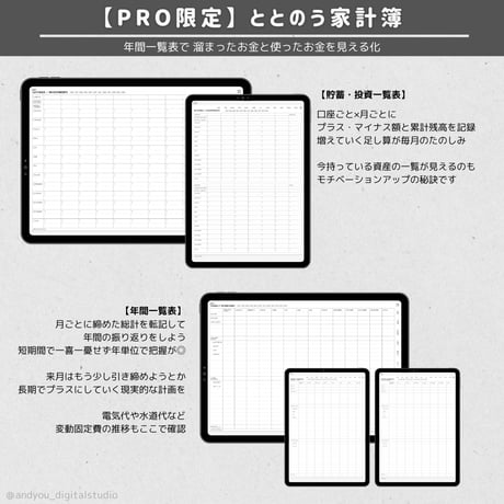 Syncbook｜2025年10月〜2026年12月｜ウィークリーブロック｜Pro｜家計簿付き｜デジタルプランナー