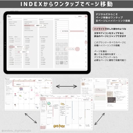 Syncbook｜2025年10月〜2026年12月｜ウィークリーバーチカル｜mini｜デジタルプランナー