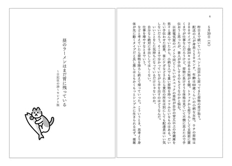 昼のラーメンはまだ胃に残っている〜日記狂の詩〜セレクト版