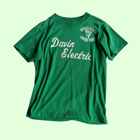 【kids】vintage green t shirt