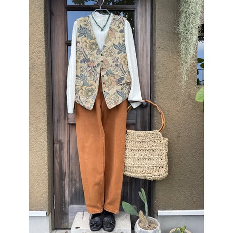 Old GAP floral vest