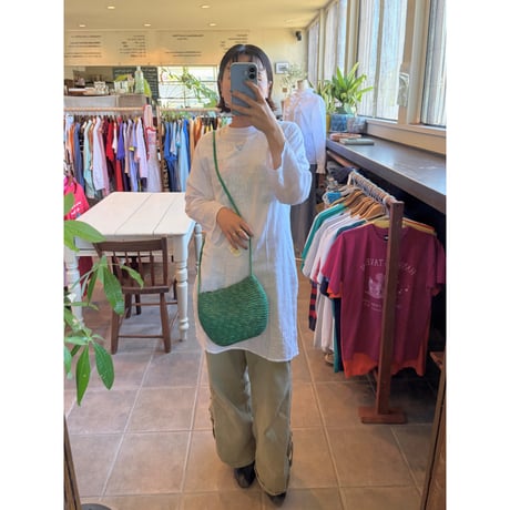 cotton 100% embroidered dress