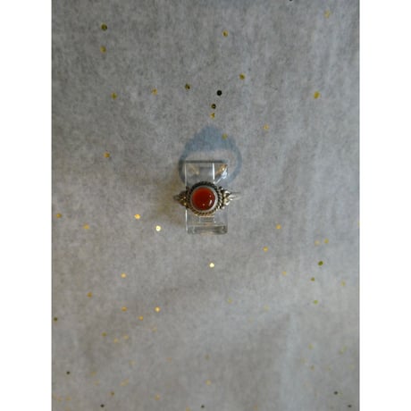 silver stone ring