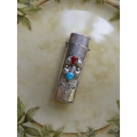1970s Navajo native american lighter holder