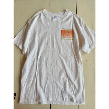 Lennox white cotton t shirt