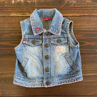 1 year old embroidery vest