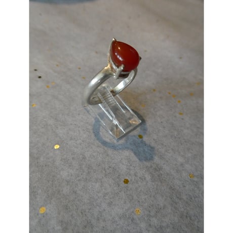 silver stone ring