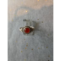 silver stone ring