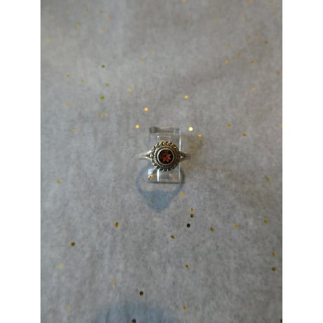 silver stone ring