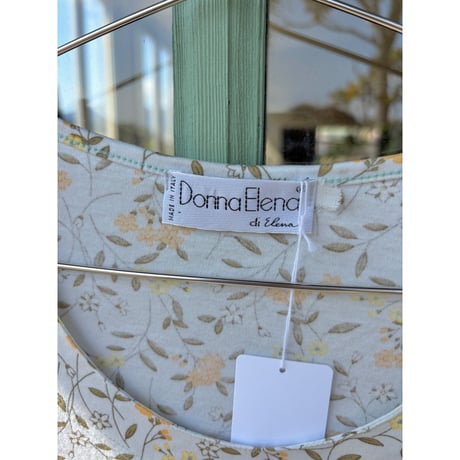 made in Italy floral design tops