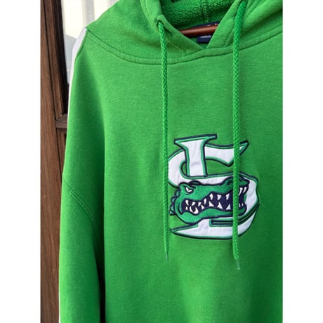 green crocodile hoodie