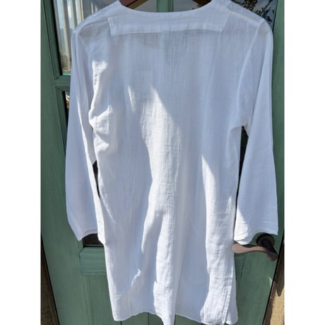 cotton 100% embroidered dress