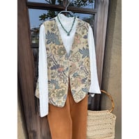 Old GAP floral vest