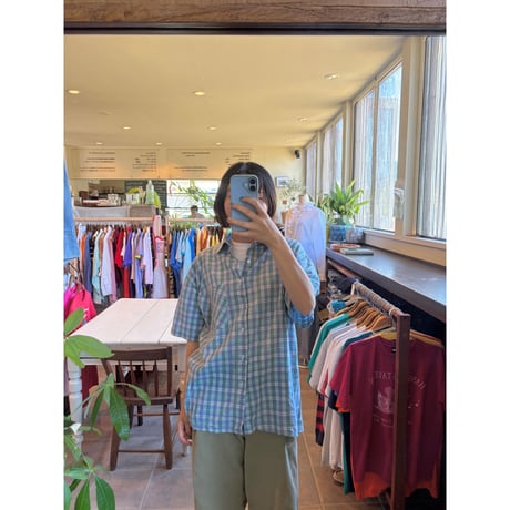 cotton plaid shirt