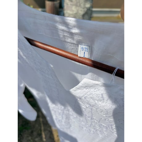 cotton 100% embroidered dress
