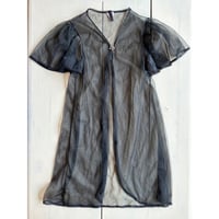 made in USA sheer black tops