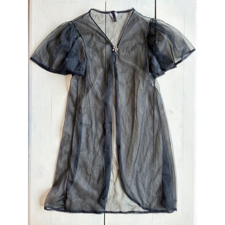made in USA sheer black tops