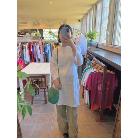 cotton 100% embroidered dress