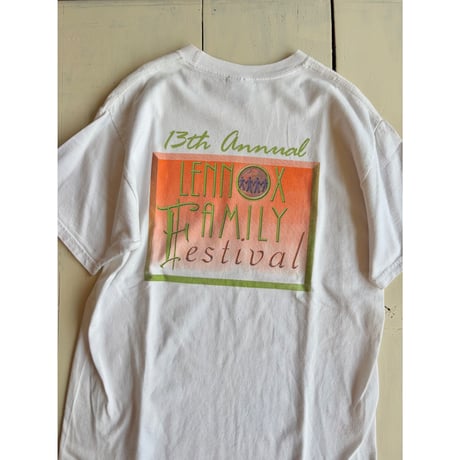 Lennox white cotton t shirt