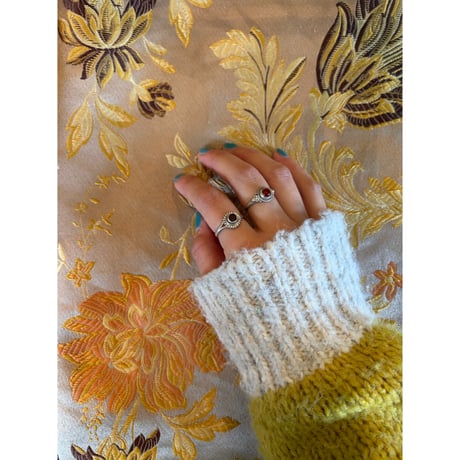 silver stone ring