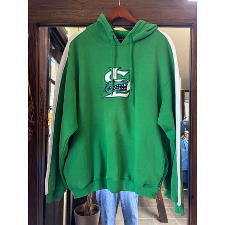 green crocodile hoodie