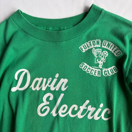 【kids】vintage green t shirt