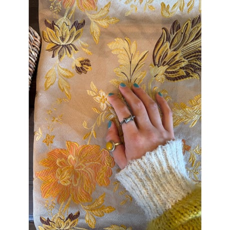 yellow stone ring
