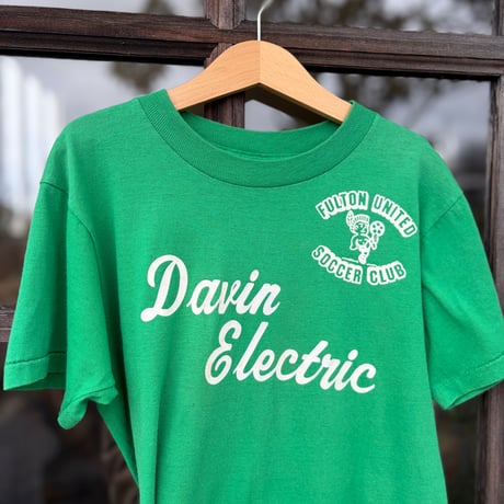 【kids】vintage green t shirt
