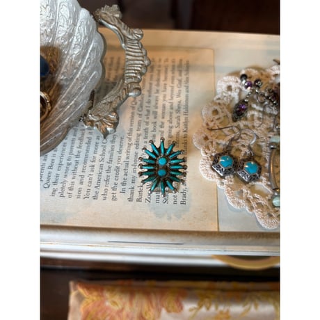 Native American turquoise Zuni ring