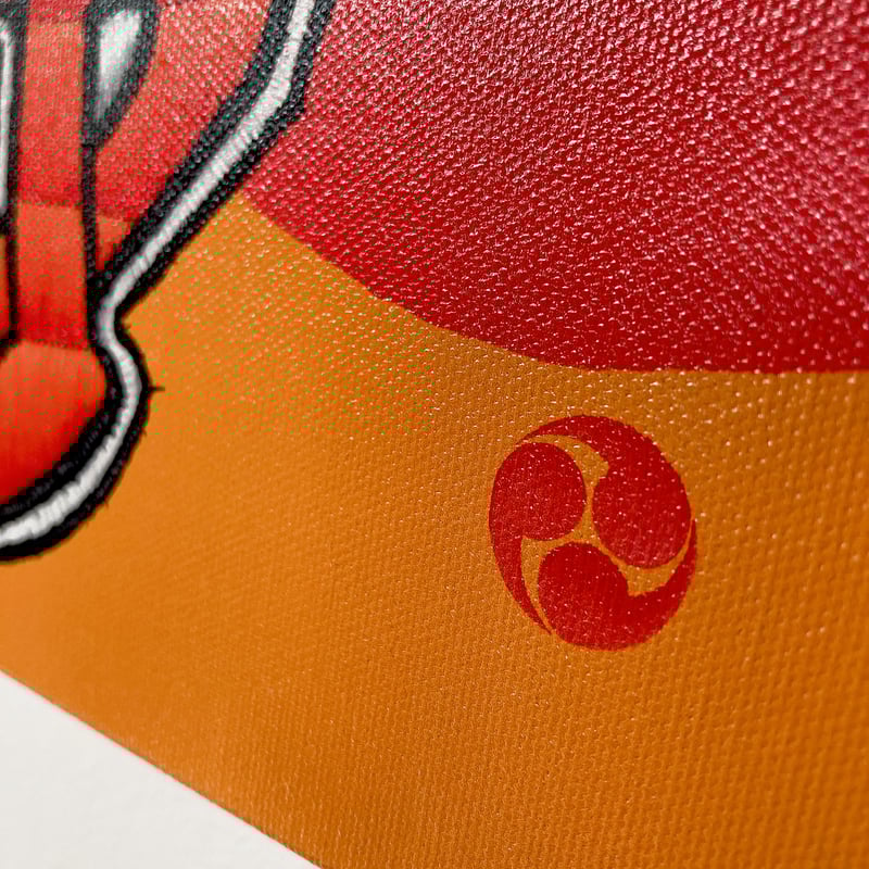 恵那神社の不思議な狛犬【12inch / canvas / 複製原画