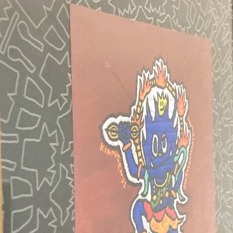 【 金剛蔵王大権現 金峯山寺 ’糸を描くシリーズ’ 】オリジナル額装一点物