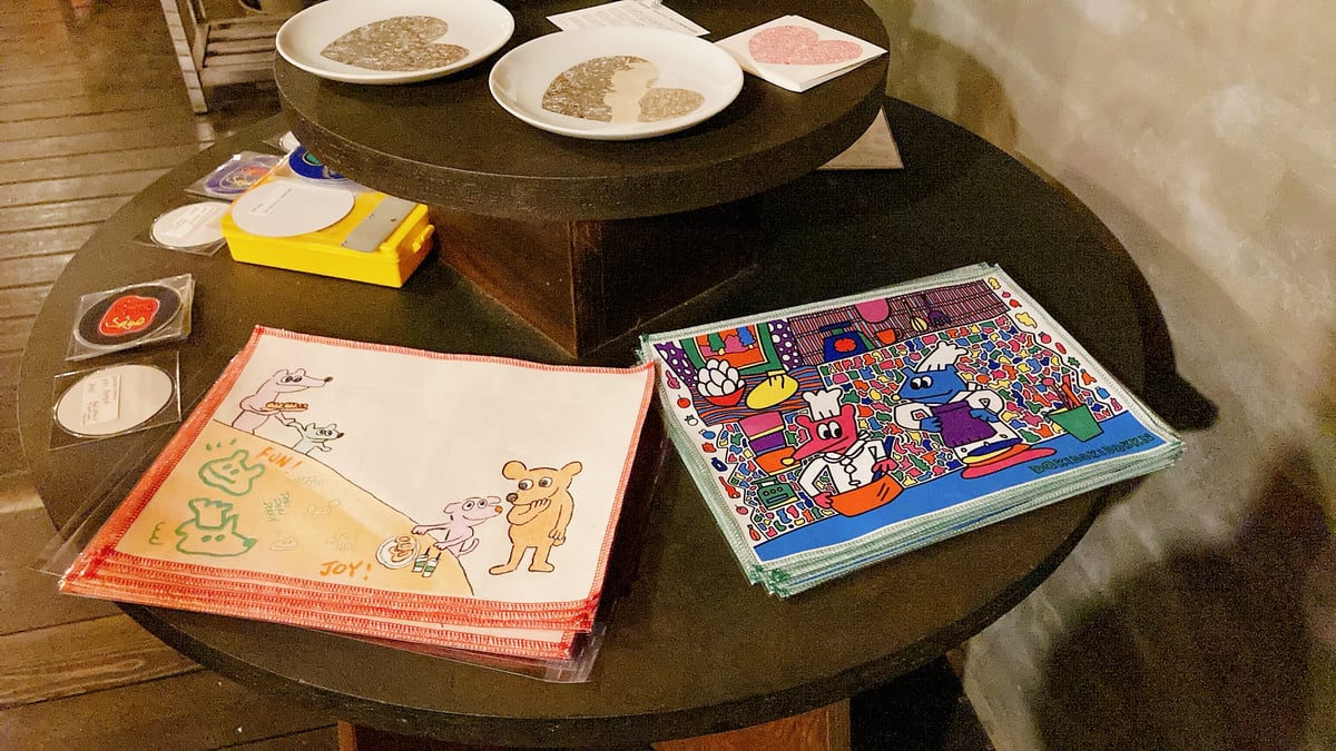 ちいちゃなランチョンマット -STAY HAPPY- | DOKIDOKIDOKKN MARKET