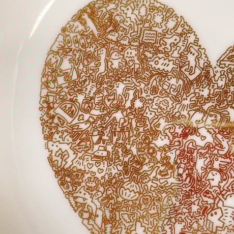 GOLD PLATE【陶磁器】