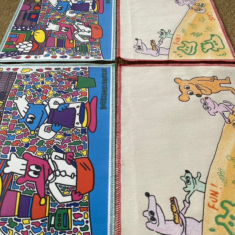 ちいちゃなランチョンマット -STAY HAPPY- | DOKIDOKIDOKKN MARKET