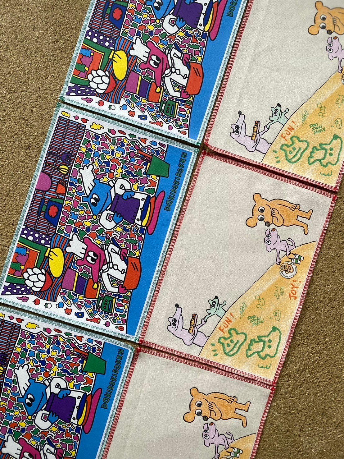 ちいちゃなランチョンマット -STAY HAPPY- | DOKIDOKIDOKKN MARKET