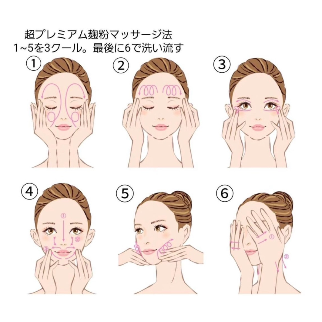 美容お試し5回分】お風呂で贅沢麹パックお試しセット。Premium麹粉