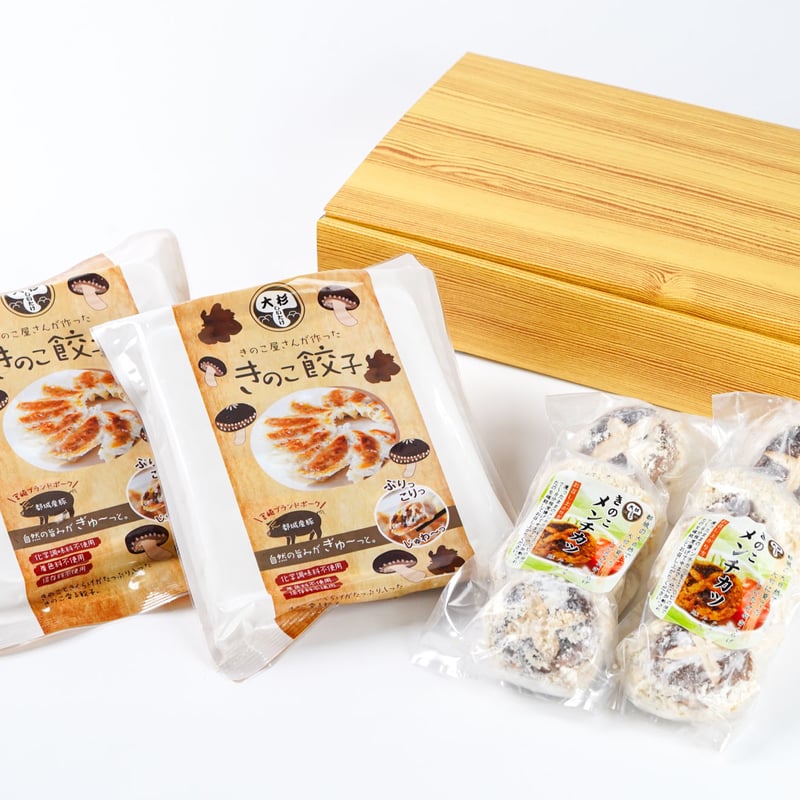 大杉しいたけ園のきのこセット | 「道の駅」都城NiQLL STORE