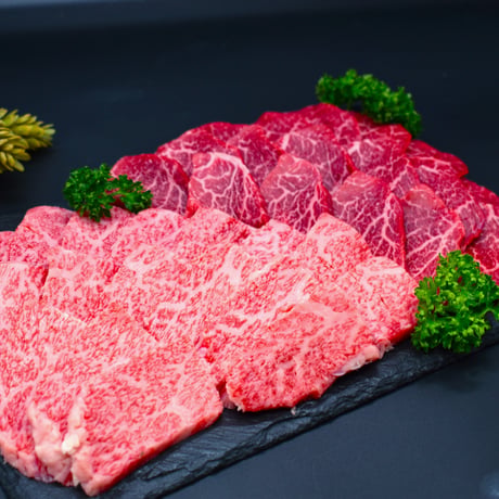 【2026夏ギフト・お中元】都城産宮崎牛霜降り×赤身牛焼肉用計600ｇ【S08-008】
